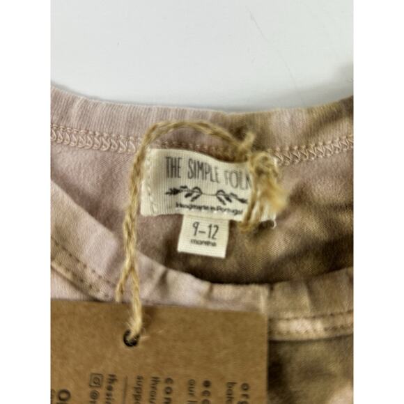 The Simple Folk Tie-dye The Long-Sleeve One Piece Snapsuit 9-12 Months - Picture 3 of 8